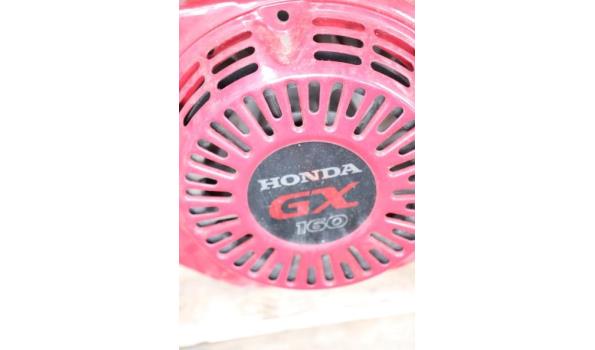 motor voor waterpomp HONDA, type GX 160 werking niet gekend